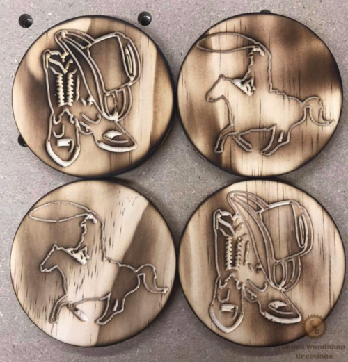 Western Themed Coasters